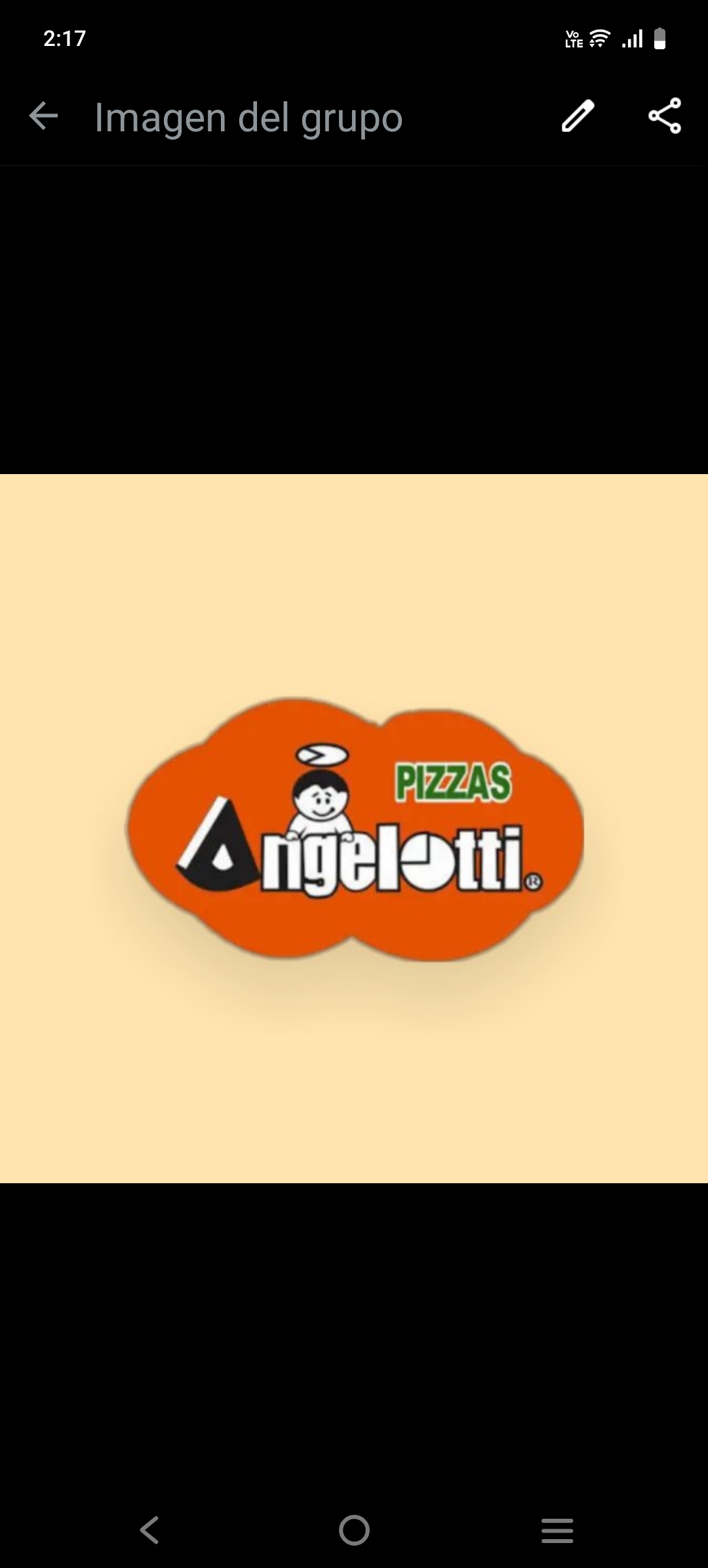 Logo de Pizzas Angelotti
