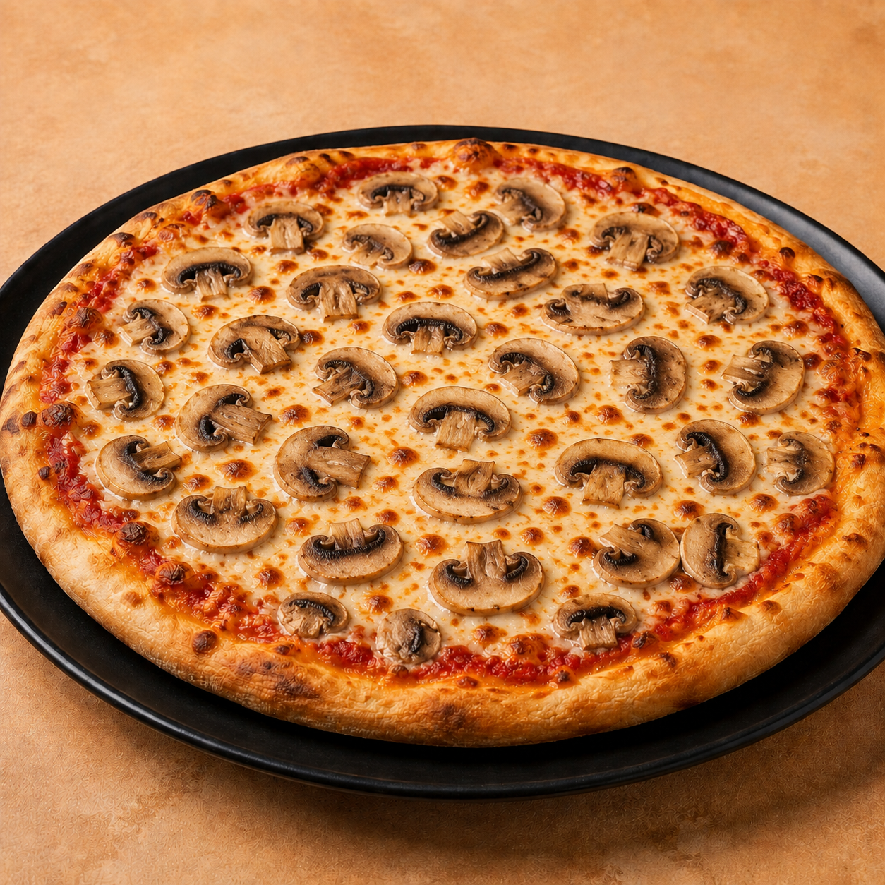 Pizza de Champiñones