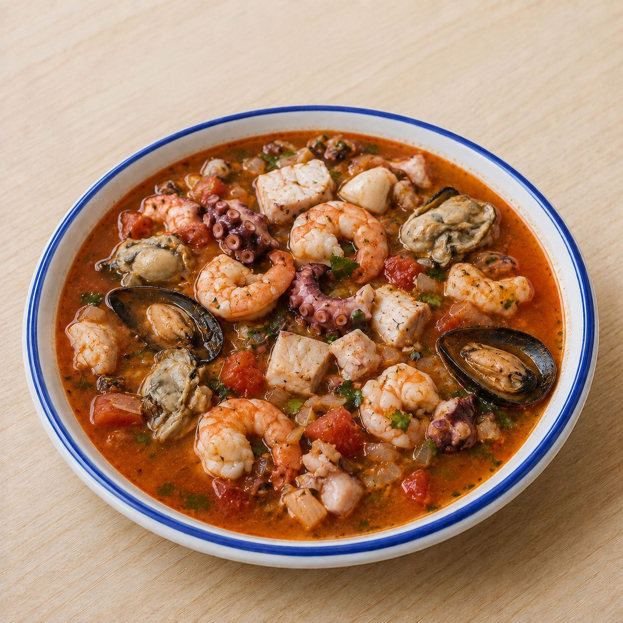 Sopa de Mariscos